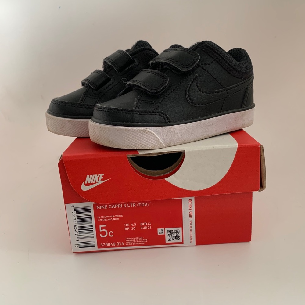 NIKE velcro Capri 3 LTR (TDV) 5c toddler